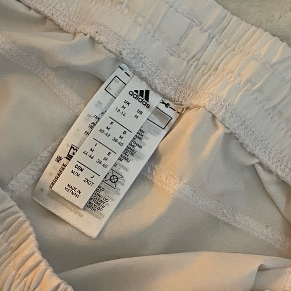 adidas Pants - White adidas athletic shorts!